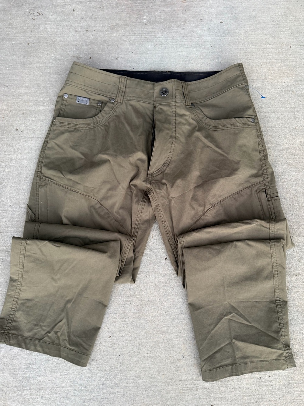 KÜHL Konfidant Air Vented Outdoor Cargo Pants Green 30x30